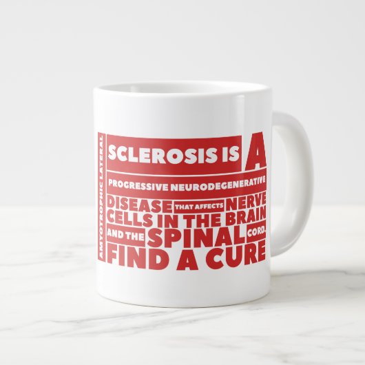 ALS Jumbo-Tasse (Vorderseite Rechts)