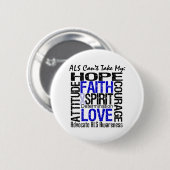 ALS kann meine Hoffnung nicht sammeln Button (Vorne & Hinten)