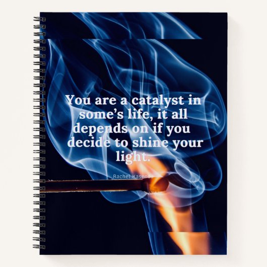 Als Katalysator-Notebook Notizblock (Vorderseite)