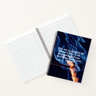 Als Katalysator-Notebook Notizblock