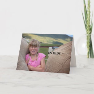 ALS KIDS FRIENDSHIP CARD DANKESKARTE