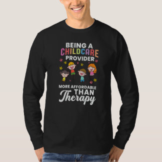 Als Kinderbetreuer Therapie Tagesbetreuer Lehrer T-Shirt