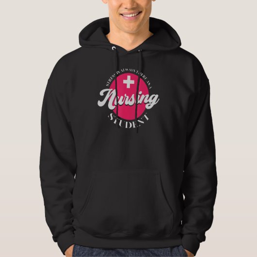 als Krankenpfleger Hoodie (Vorderseite)