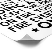 Als Krankenschwester ist es einfach, ein Fahrrad z Poster (Ecke)