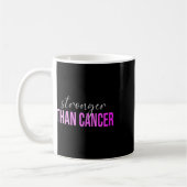 als Krebs Brustkrebs Kaffeetasse (Links)
