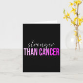 als Krebs Brustkrebs Karte (Gelbe Blume)