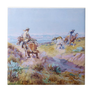 „Als Kühe wild waren“ von Charles M. Russell Fliese