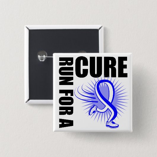 Als-Lauf für eine Heilung Button (Vorne & Hinten)