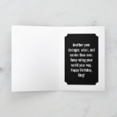 Als Legende geboren Karte (Innenseite)