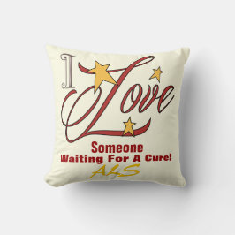 ALS Liebe Kissen 20" x 20"