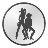 Als Line Dance verwendet Eishockey Puck (Vorderseite)