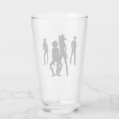 Als Line Dance verwendet Glas (Rückseite)