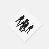 Als Line Dance verwendet Serviette (Ecke)