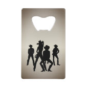 Als Line Dance Western verwendet Geldbeutel Flaschenöffner (Vorderseite)
