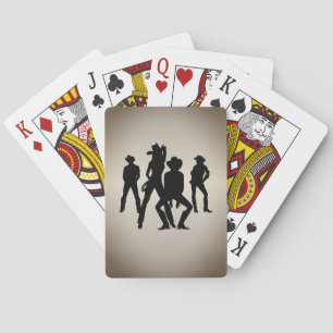 Als Line Dance Western verwendet Spielkarten