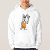 Als Maler mit Pinsel Hoodie (Vorderseite)