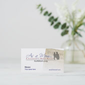 Als Mama… MitgliedsVisitenkarte Telefonnummerkarte (Stehend Vorderseite)