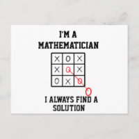 Als Mathematikerin finde ich immer eine Lösung