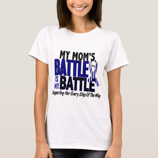 ALS mein Kampf zu 1 Mama T-Shirt (Vorderseite)