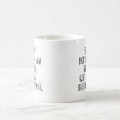 Als mein Schwager, Geschenk von der Braut, Geburts Kaffeetasse (Mittel)