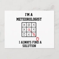Als Meteorologe finde ich immer eine Lösung