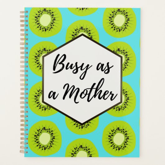 Als Mutter bunt beschäftigt Planer (Vorderseite)