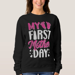Als Mutter Mein erster Muttertag als Mutti Sweatshirt