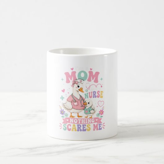 Als Mutter und Krankenschwester süßes Geschenk zum Kaffeetasse (Mittel)