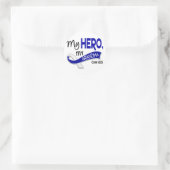 ALS My Oma My Held 42 Runder Aufkleber (Tasche)