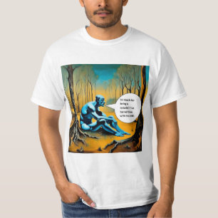 Als Nudist T-Shirt