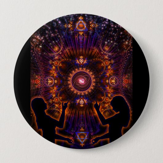 Als oben, so unten button (Vorderseite)