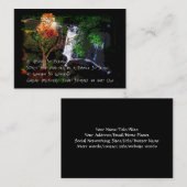 Als oben so unten visitenkarte (Vorne/Hinten)