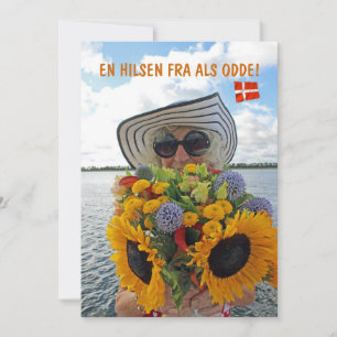 ALS ODDE, Dänemark Grußkarte! Feiertagskarte
