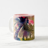 als Pflanze wild waren Zweifarbige Tasse (Vorderseite Links)