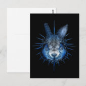 ALS RABBITS WAREN POSTKARTE (Vorne/Hinten)