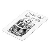 Als Regel befolge ich die Regeln nicht Magnet (Linke Seite)