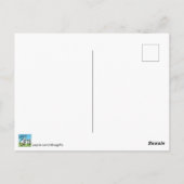 Als Regel befolge ich die Regeln nicht Postkarte (Rückseite)