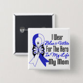 ALS Ribbon Hero in My Life Meine Mama Button (Vorne & Hinten)