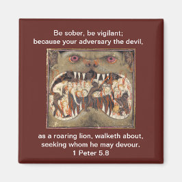 ... Als rotierende Löwe - Magnet