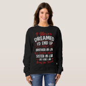 Als Schwiegersohn eines Freakin' Phantastischer Or Sweatshirt (Vorne ganz)