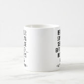 Als Schwiegersohn zu sein ist Geschenk genug Vater Kaffeetasse (Mittel)
