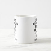 Als Schwiegertochter zu sein scheint ein Geschenk Kaffeetasse (Mittel)