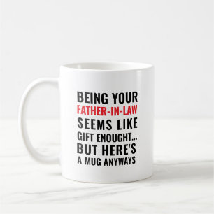 Als Schwiegervater zu fungieren scheint Geschenk g Kaffeetasse