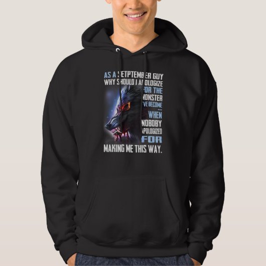 Als September-Typ möchte ich mich für den Hoodie (Vorderseite)