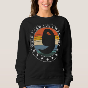 Als Sie sahen, wie Wow arabisch Englisch islamisch Sweatshirt