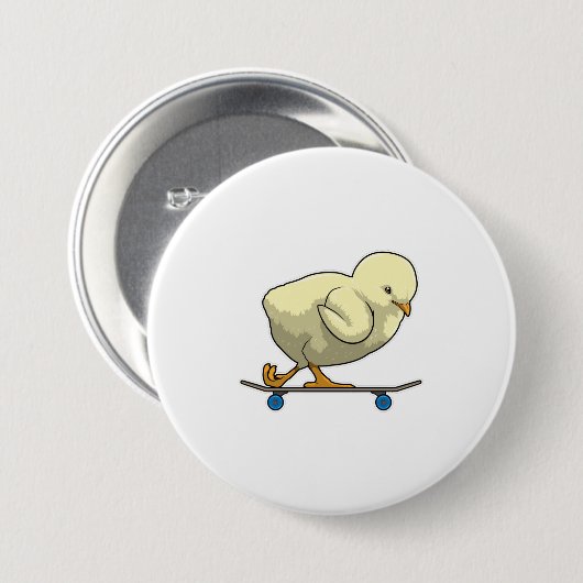 Als Skater mit Skateboard wählen Button (Vorne & Hinten)