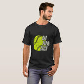 Als Softball-Vater-Papaw-Trainer T-Shirt (Vorne ganz)