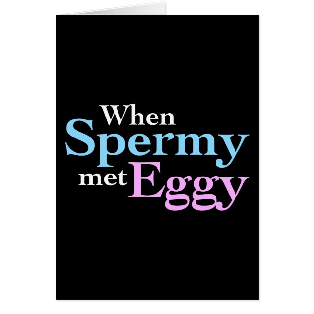 Als Spermy Eggy traf (Vorne)