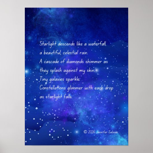 Als Starlight Falls Poster (Vorne)