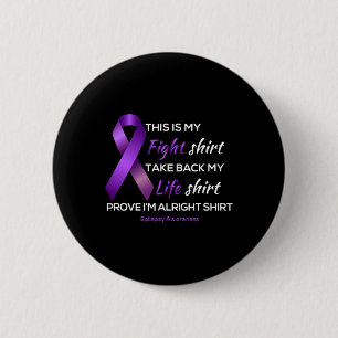 Als T-Shirts ist Epilepsie sich bewusst, dass dies Button